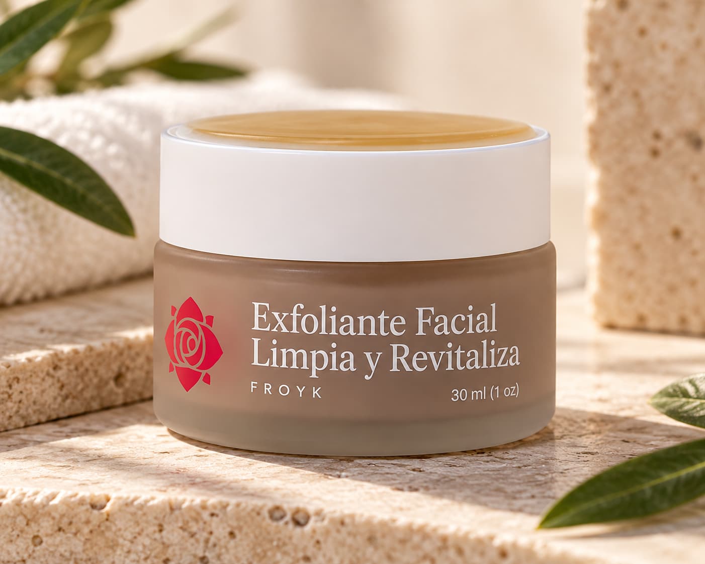 Exfoliante Facial Limpia y Revitaliza