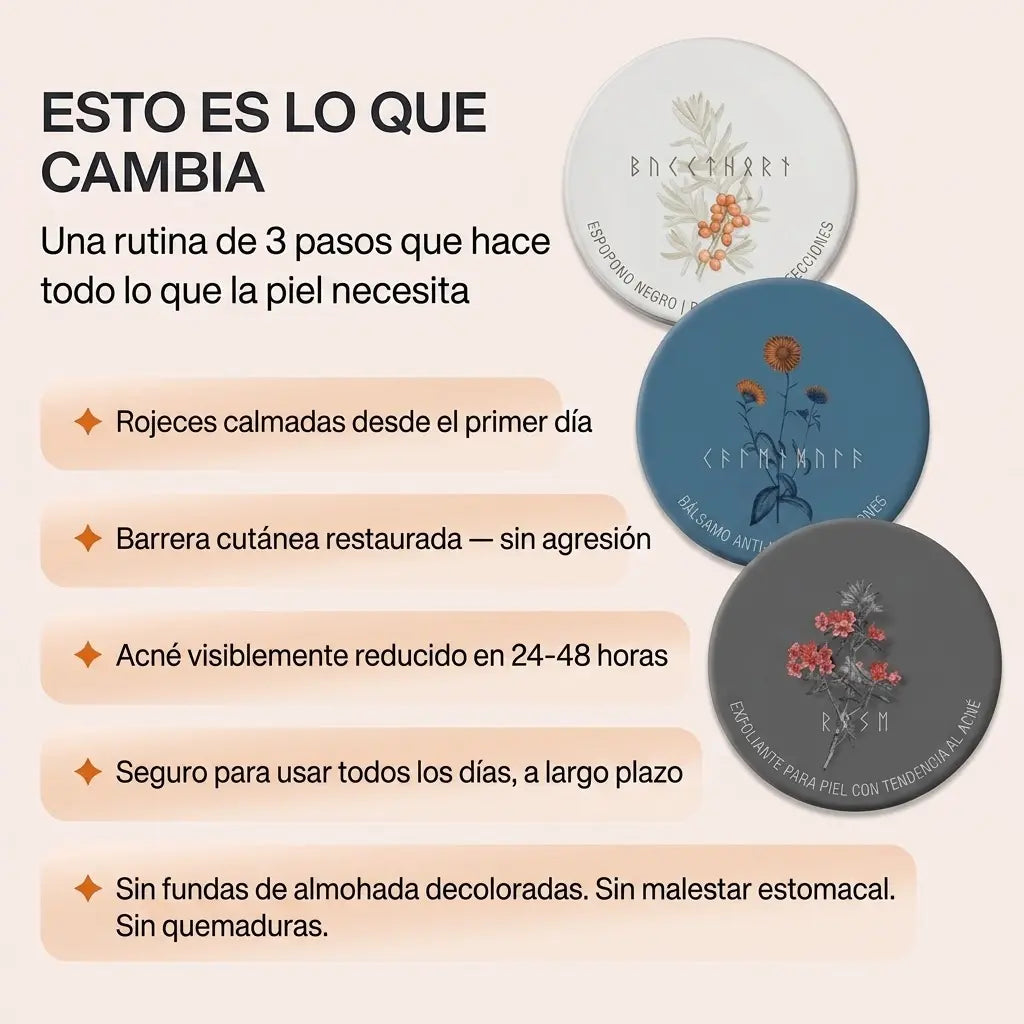 Pack para combatir el acné y el enrojecimiento